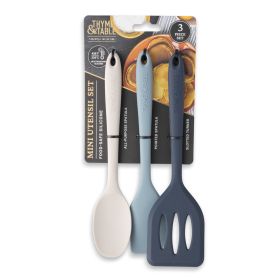 Thyme and Table Silicone Mini Kitchen Utensil Set, 3 pcs (Material: Silicone)
